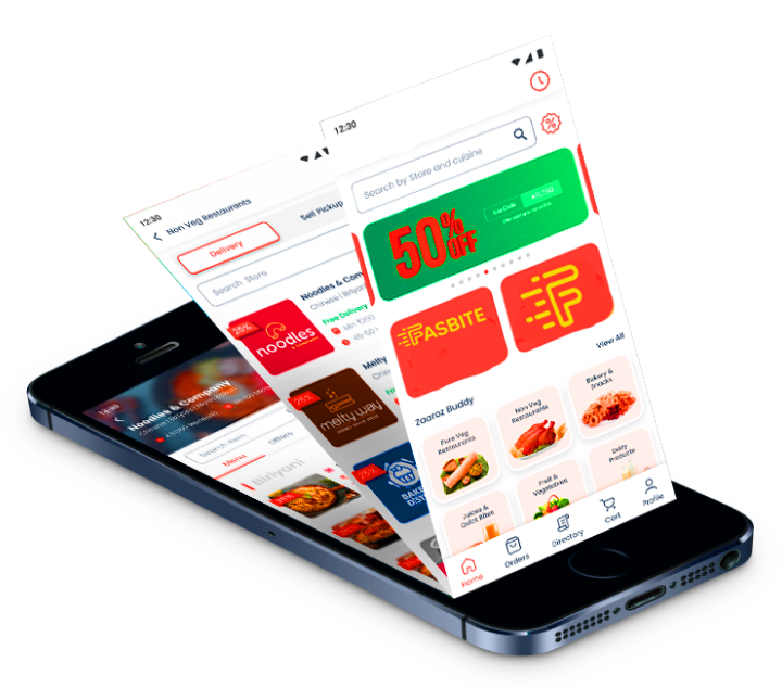 Zaaroz food delivery banner